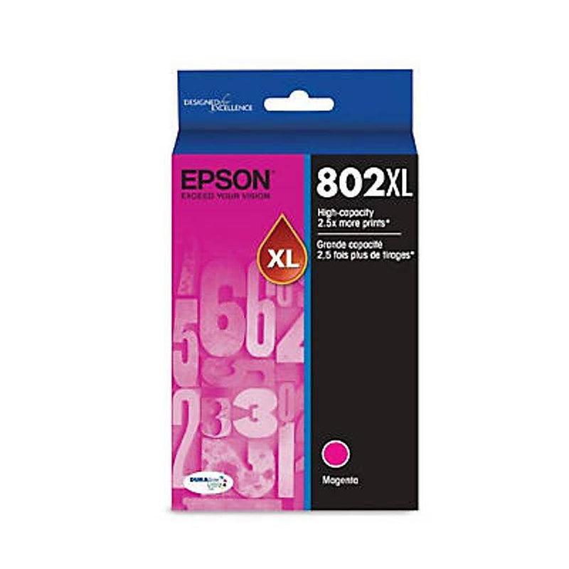 Absolute Toner T802XL320-S EPSON T802 HC DB UL MAG INK Epson Ink Cartridges