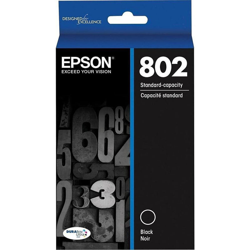 Absolute Toner T802120S EPSON DURABRITE ULTRA BLACK INK WF PRO 4720/4730/4 Epson Ink Cartridges