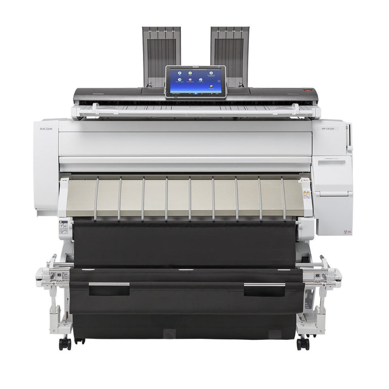 Absolute Toner $95/month. Ricoh MP CW2201SP Wide Format Color Multifunction Inkjet Printer Wide Format Printer