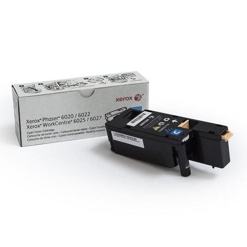 Absolute Toner 106R02756 CYAN PHASER 6022 / WORKCENTRE 6027 TONER 1K Original Xerox Cartridges