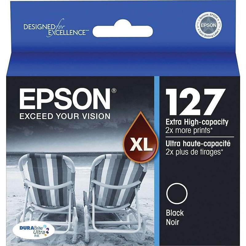 Absolute Toner T127120-D2 EPSON T127 EHY BLK DUAL PK Epson Ink Cartridges