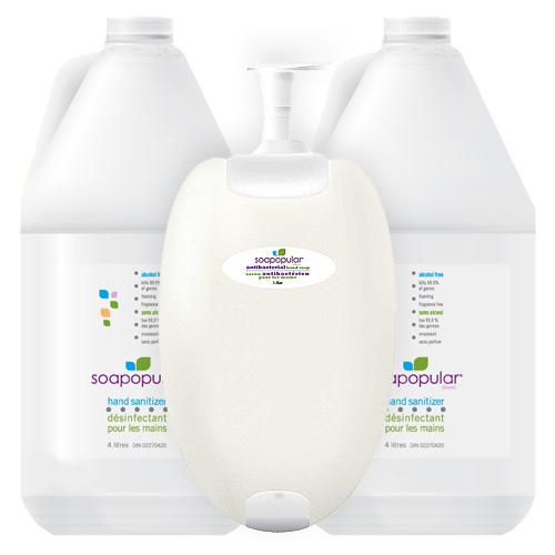 Absolute Toner $58.99 Each - In Stock! - 4L Alcohol-Free Hand Sanitizer Foam Refill (Pack Of 2) - Plus 1.5L Dispenser Sanitizer