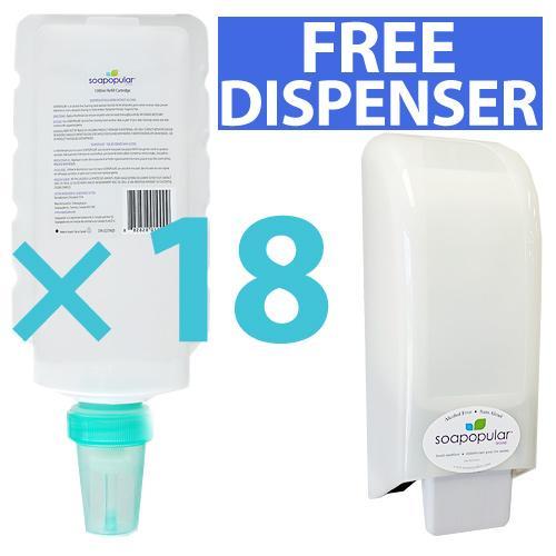 Absolute Toner PROMO 18x 1000ml (1 Liter Each) Refill + FREE 1000ml Hand Sanitizer Foam Dispenser COMBO - In Stock Next Day Delivery Sanitizer