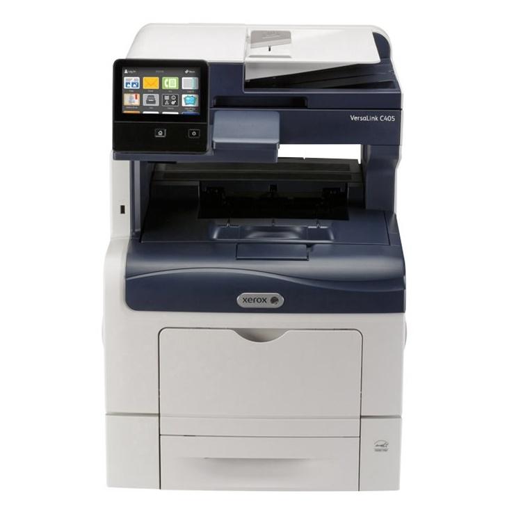 Absolute Toner Xerox Versalink C405DN Color Multifunction Laser Printer Copier Scanner, LCD Touch Screen For Business Showroom Color Copiers